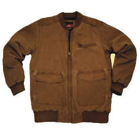 Concealed Carry Aviator Bomber Jacket by Kakadu
