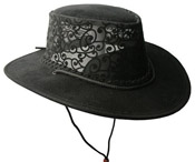 Soaka Black Florentine Hat