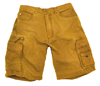 Mustard Cargo Shorts
