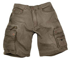 Taupe Cargo Shorts