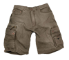 Taupe Cargo Shorts