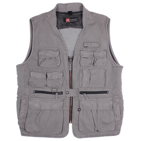 The Taupe Gibson Vest